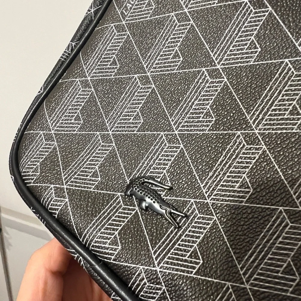 Lacoste Monogram Vertical Camera Bag Crossbody bag